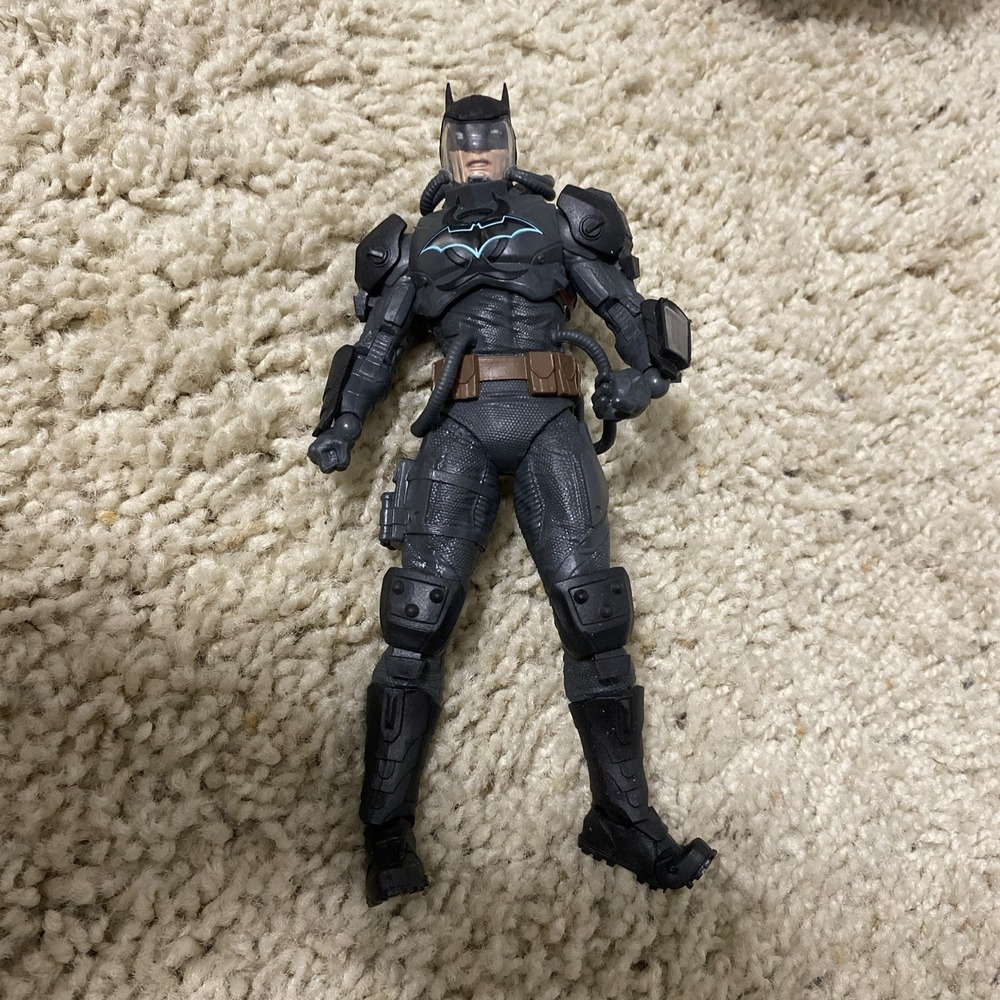 McFarlane Hazmat Suit Batman 7" Action‎ Figure Nice!